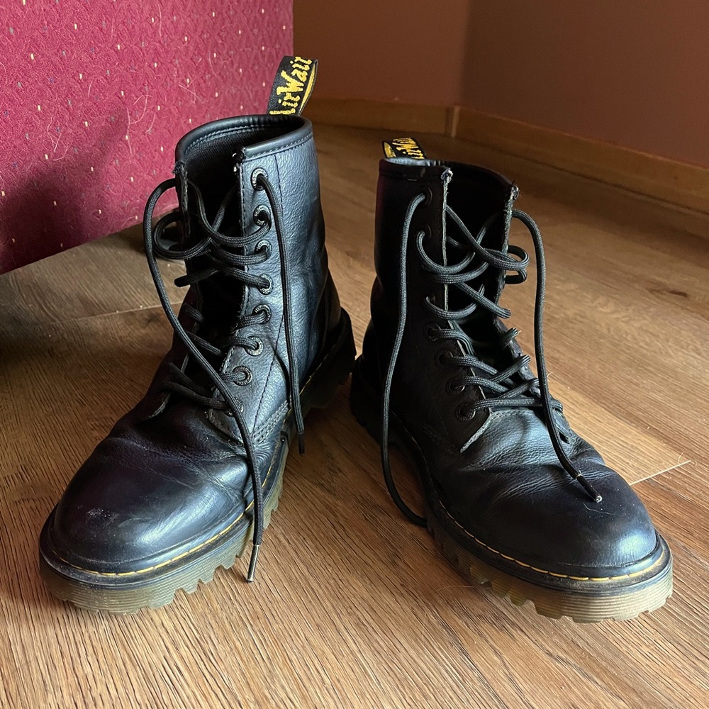 Black Doc Martens UK 10